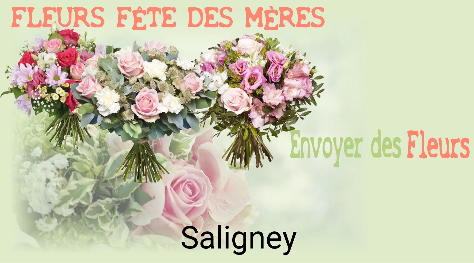 Bouquet de Fête des Mères livré à Saligney